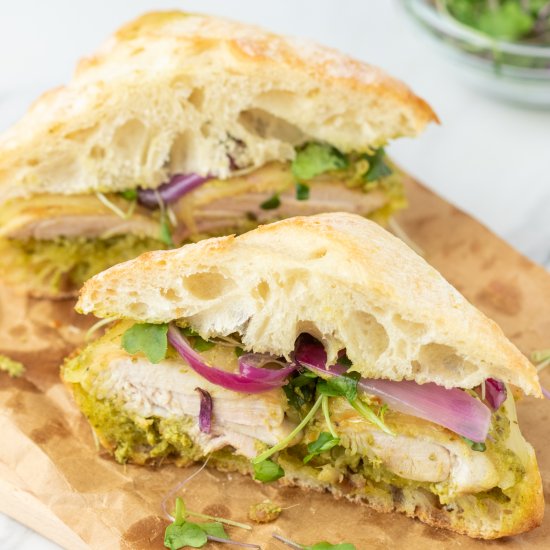 Pesto Chicken Sandwich