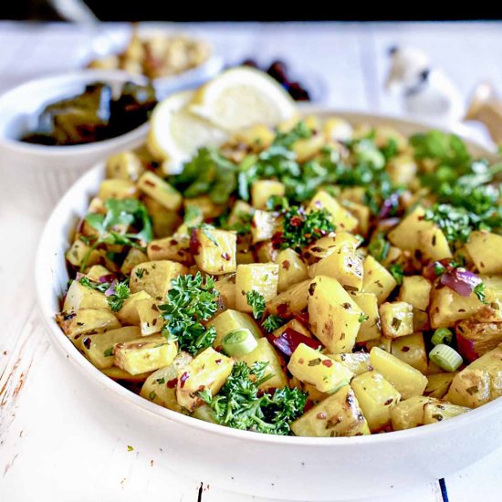 Lebanese Spicy Potatoes