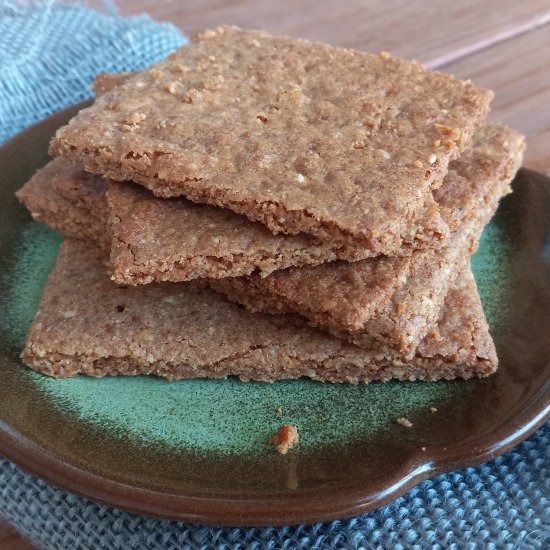 Paleo “Graham” Crackers