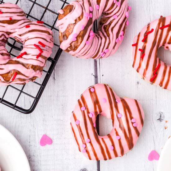 Heart Biscuit Donuts