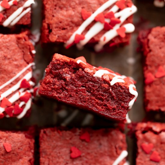 Red Velvet Brownies