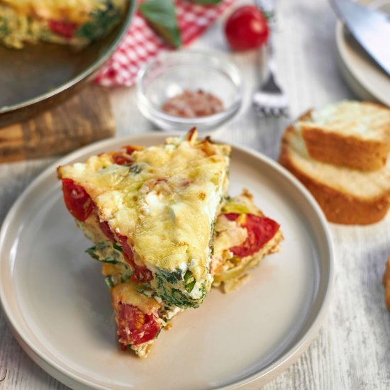 Vegetarian Mediterranean Frittata