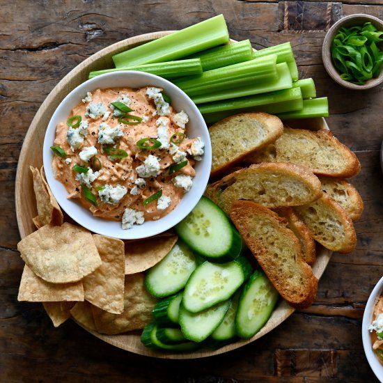 Slow Cooker Buffalo Chicken Dip