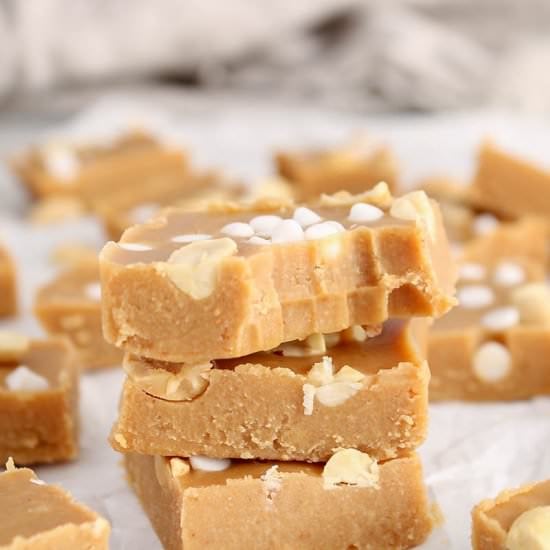 No Bake Peanut Butter Fudge