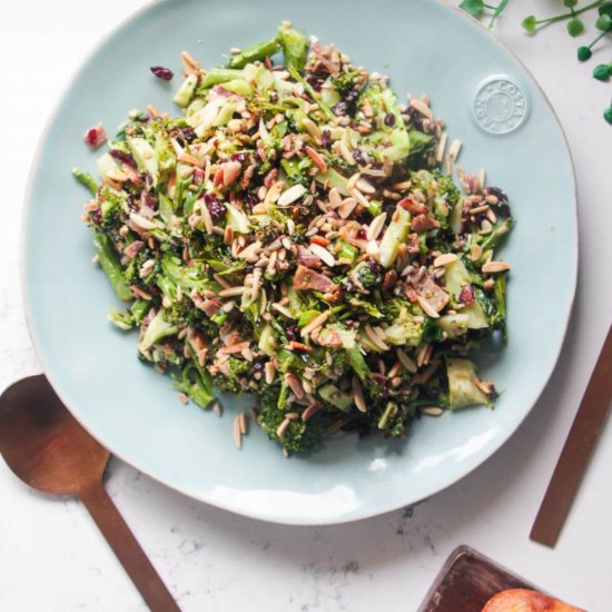 Grilled Broccoli Crunch Salad