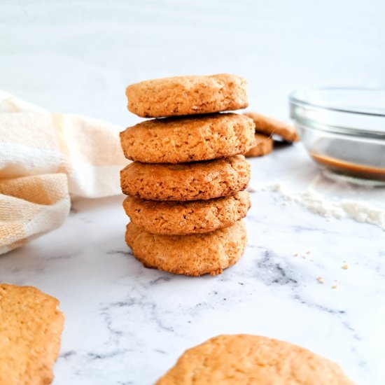 Eggless Coffee Biscuits