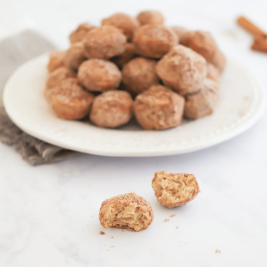 Snickerdoodle Donut Holes