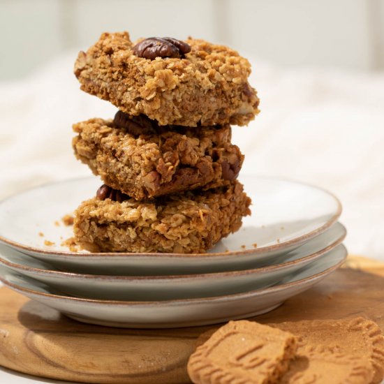 Biscoff Flapjacks