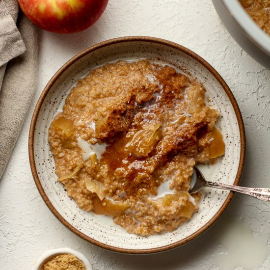 Apple Steel Cut Oats