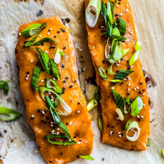 easy miso salmon