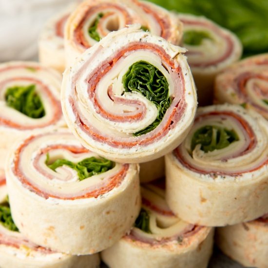 Italian Pinwheels with Cream Cheese