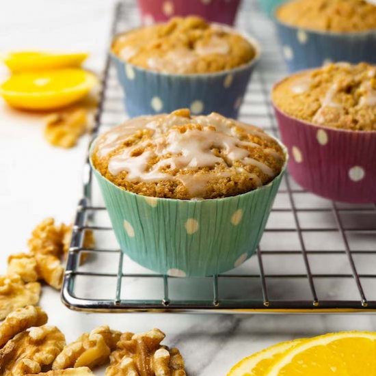 Carrot cake muffins