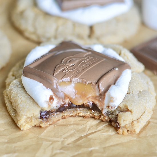 Peanut Butter S’more Cookies