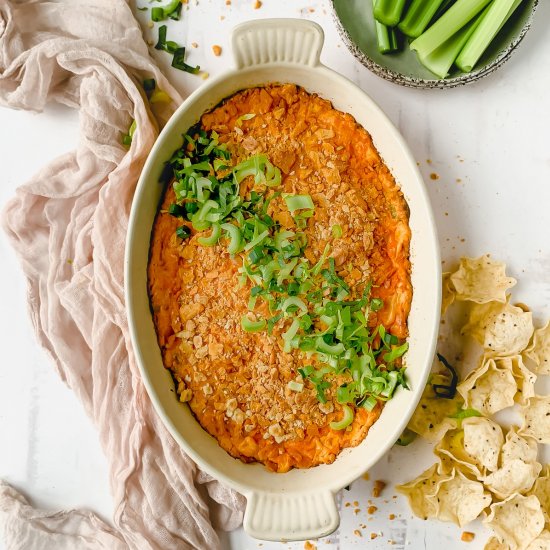 Frank’s buffalo chicken dip