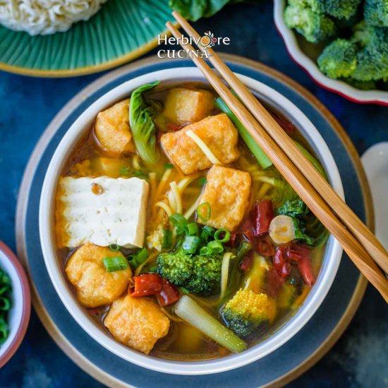 Instant Pot Vegetarian Hot Pot