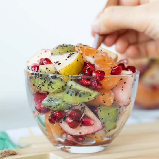 Winter Fruit Salad For Crowd