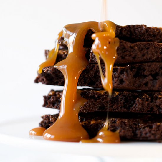 Salted Caramel Brownie Brittle