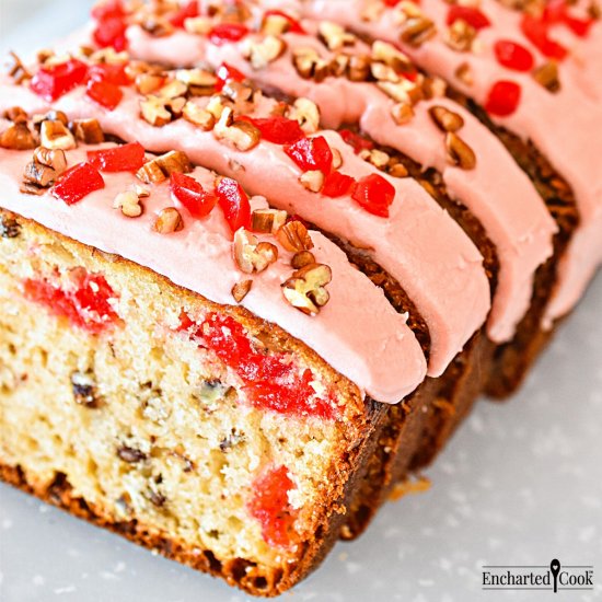 Cherry Pecan Loaf Cake