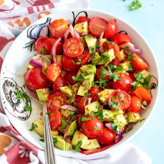 Mexican Avocado and Tomato Salad