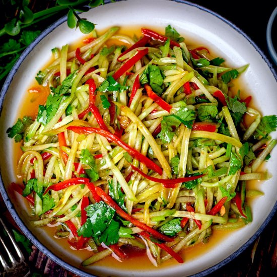 Asian cucumber salad