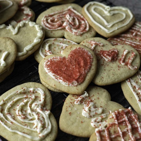 Heart Shaped Sugar Cookies