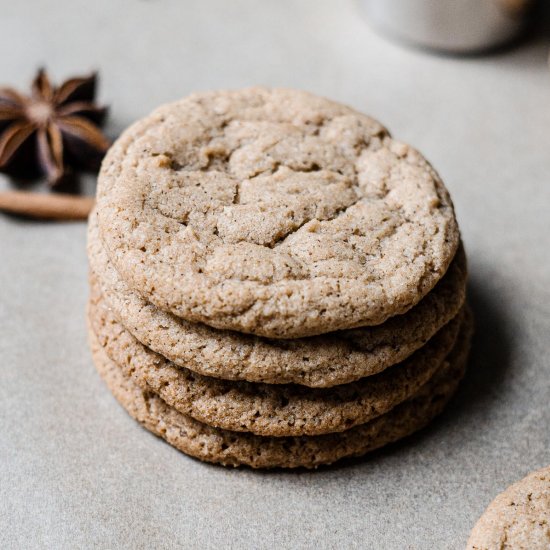 Chai Cookies