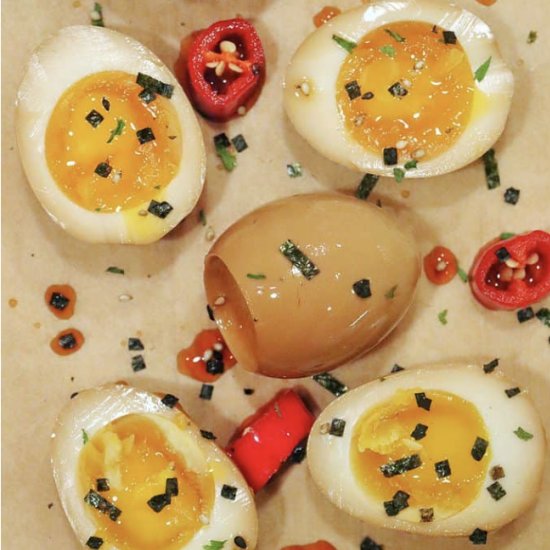 Soy Sauce-Marinated Eggs