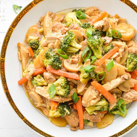 Instant Pot Chicken Stir Fry