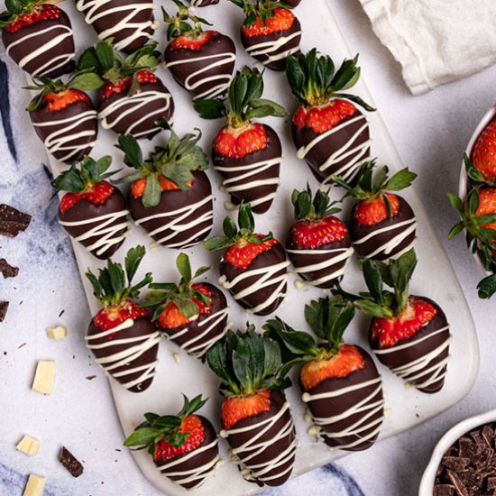 chocolate covered strawberries