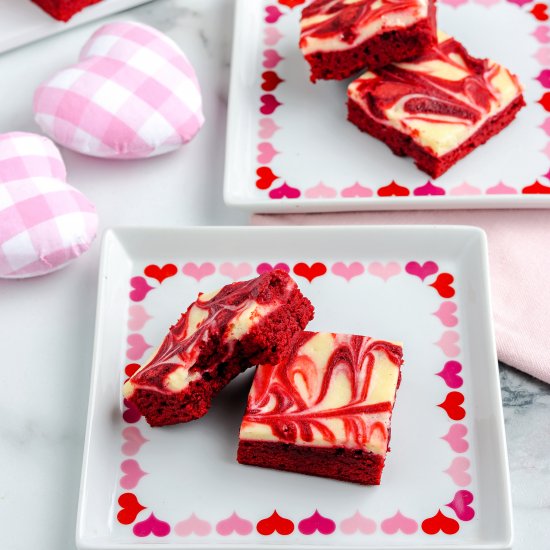 Red Velvet Brownies