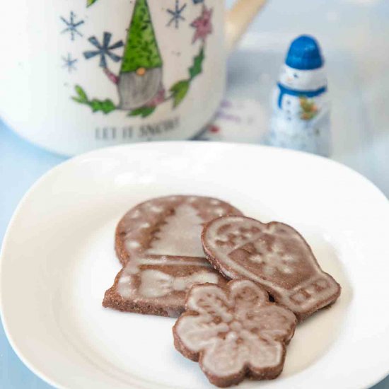 Winter Chocolate Cookies