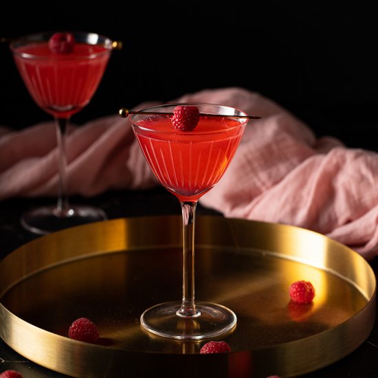 Raspberry Martini