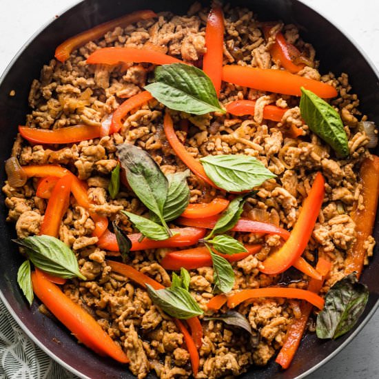 Thai Sweet Basil Chicken