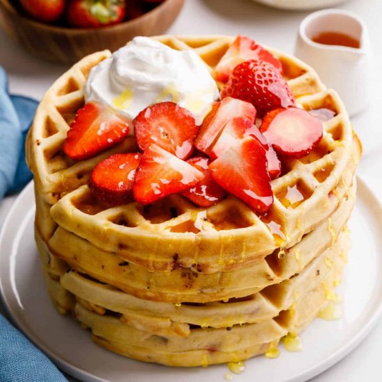 Strawberry Waffles