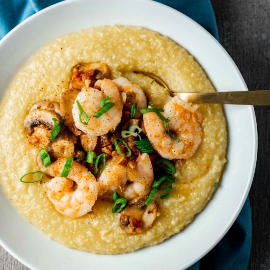 Cajun Shrimp and Grits