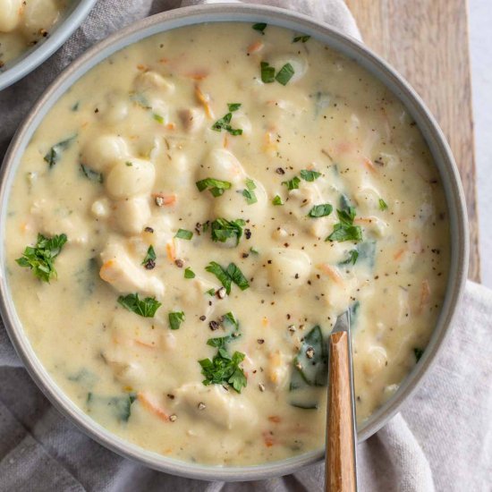 Chicken and Gnocchi Soup