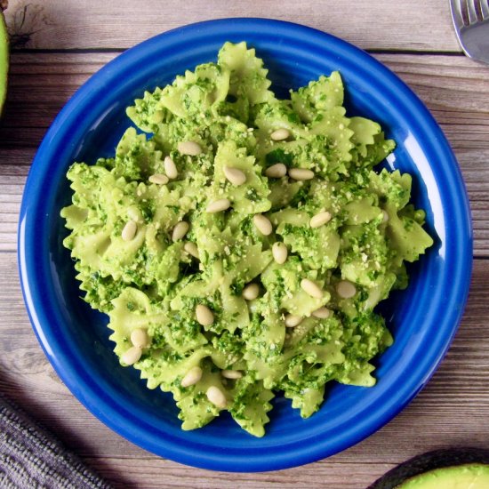 Creamy Vegan Avocado Pesto