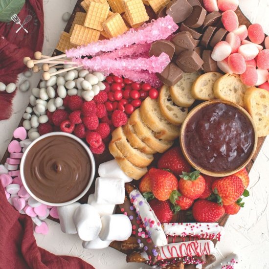 Valentine’s Day Charcuterie Board