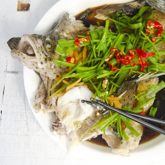 Cantonese Steamed Garoupa