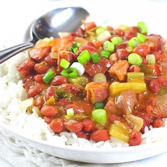 Quick and Easy Red Beans and Rice