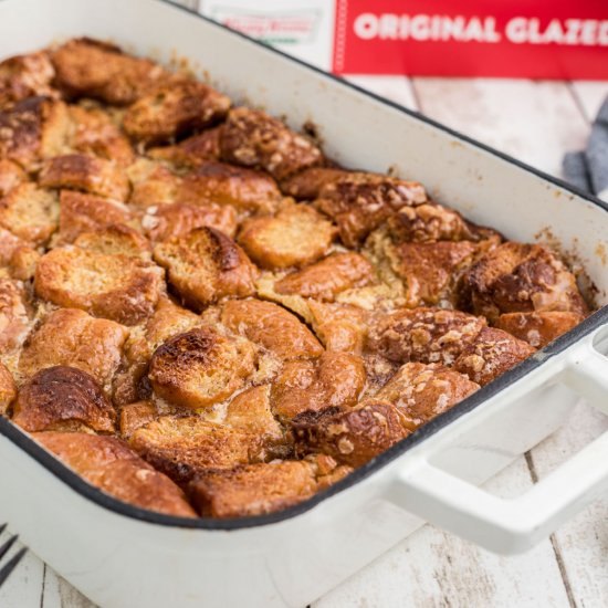 Krispy Kreme Bread Pudding