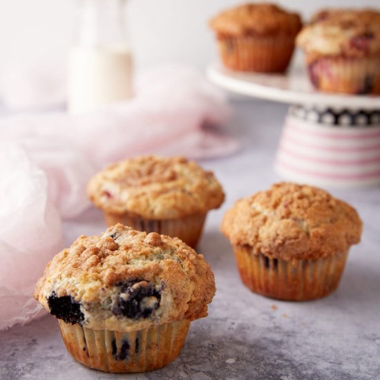 Mixed Berry Muffins