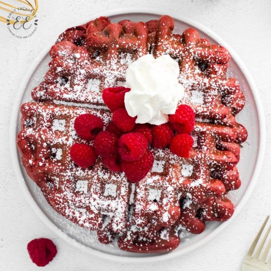 Red Velvet Waffles