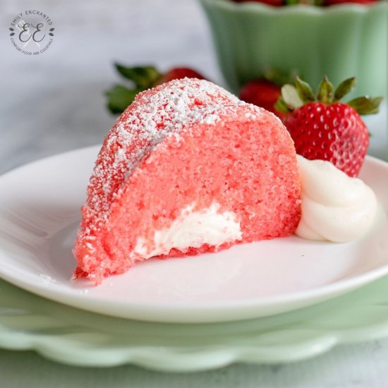 Strawberry Bundt Cake