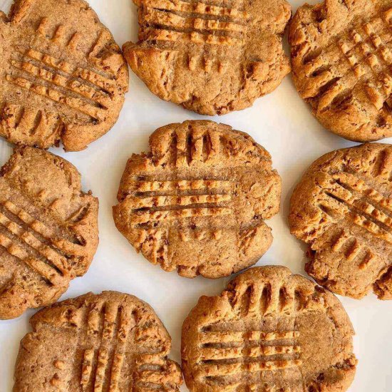 Peanut Butter Date Cookies