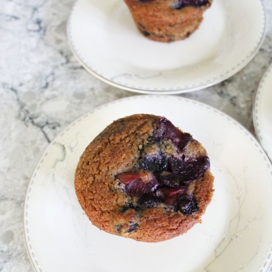 Double Blueberry Muffins