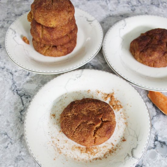 Sweet Potato Snickerdoodles