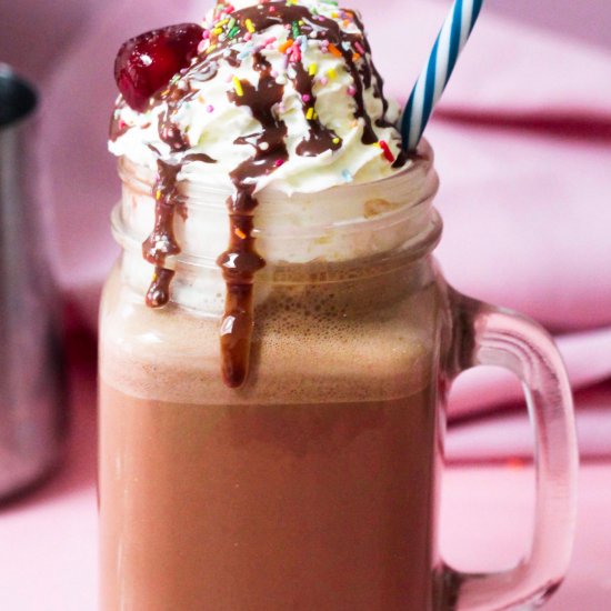 Easy Nutella Milkshake