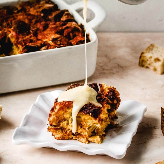 Bread Pudding with Condensed Milk