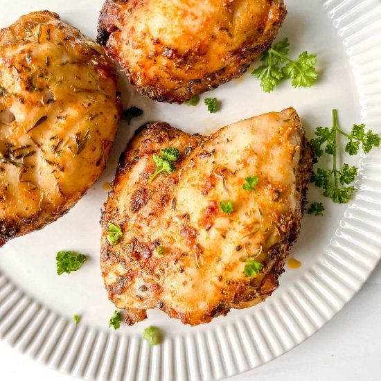 Air Fryer Chicken Thighs